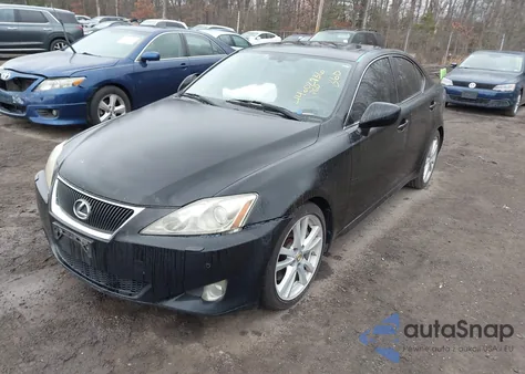 2007 Lexus Is 350 z USA, uszkodzony, nr VIN JTHBE262575015796